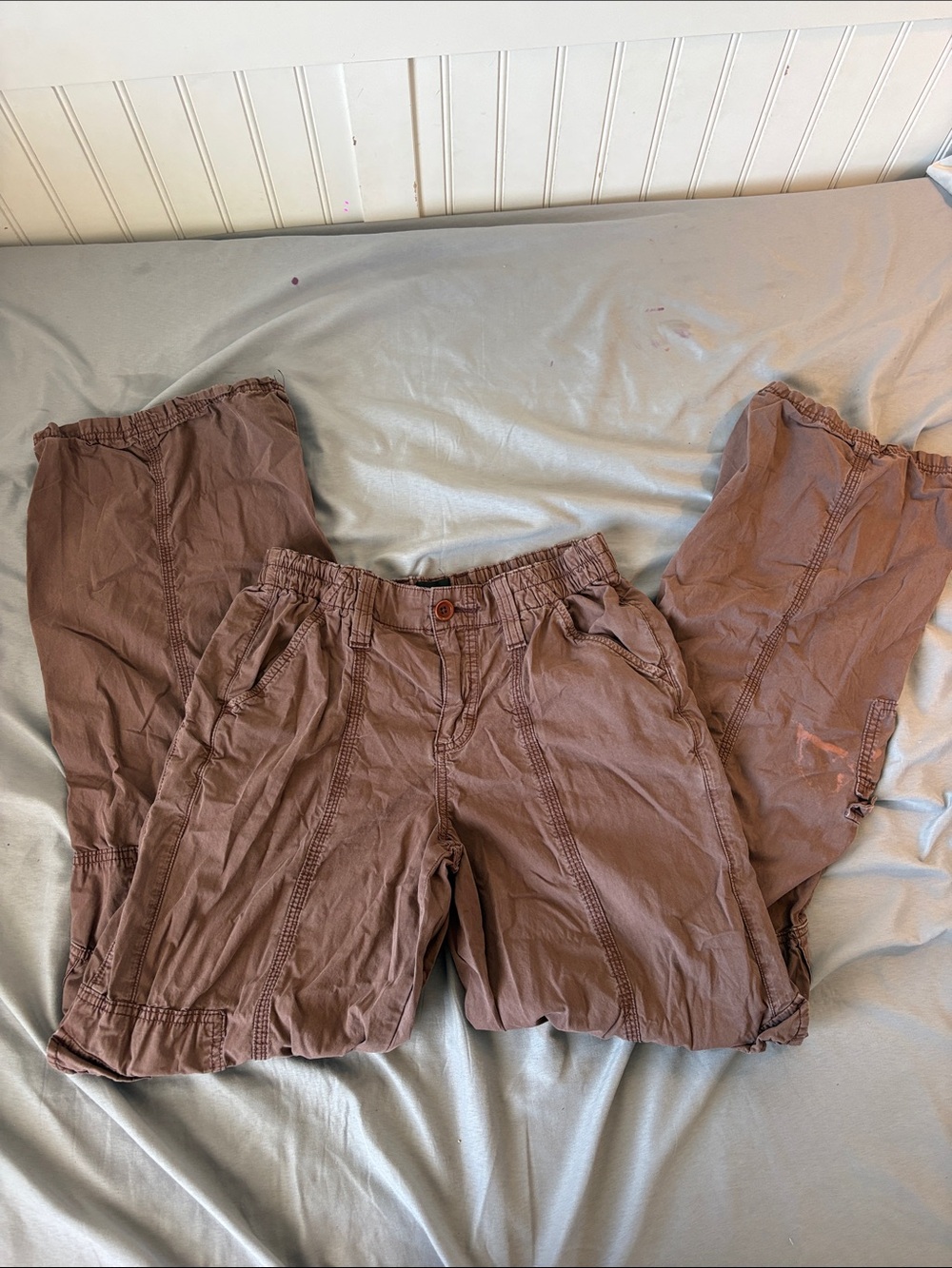 Urban Outfitters BDG y2k Casual Lightweight Brown Cargo Pants